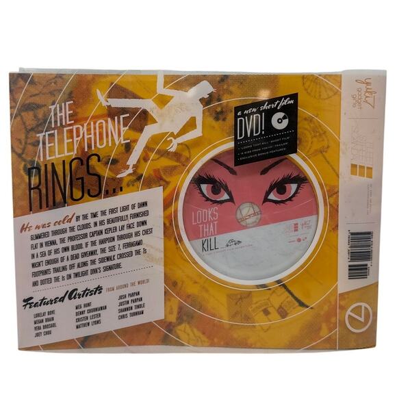 Kevin Dart's Looks That Kill by Elizabeth Ito Adventure Book DVD Signed - Picture 2 of 10